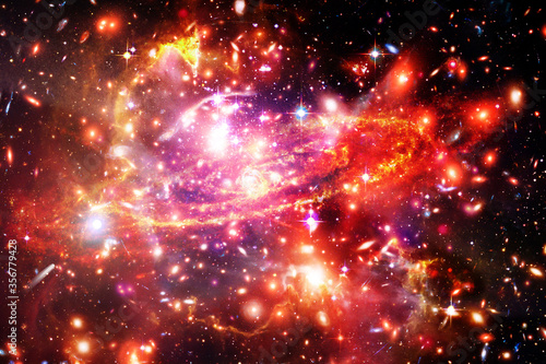 Space and galaxy. The elements of this image furnished by NASA. © wowinside