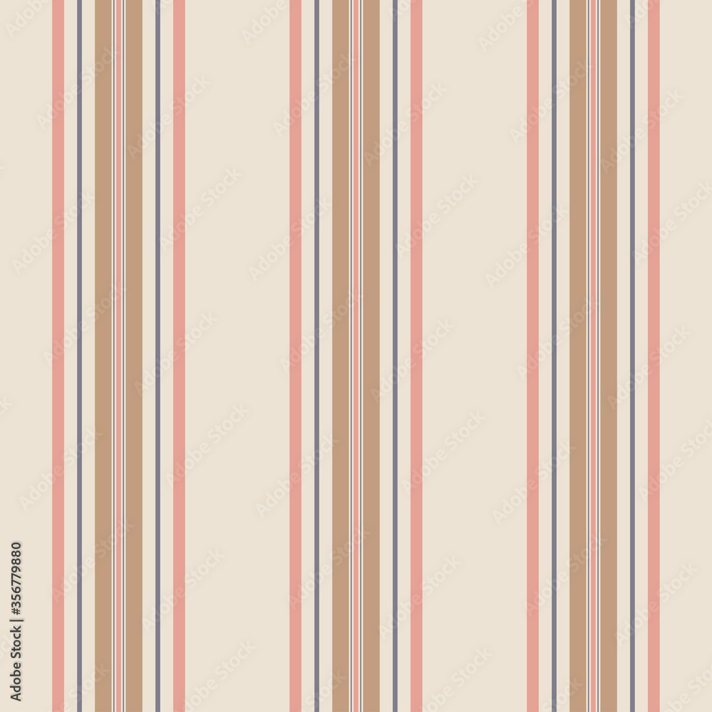 Fototapeta premium Stripe seamless pattern with colorful colors parallel stripes.