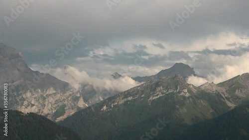 Mountains And Clouds