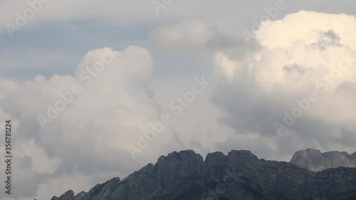 Mountain And Clouds