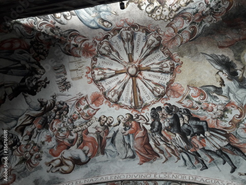 Atotonilco famous cathedral in Guanajuato, Mexico 2019