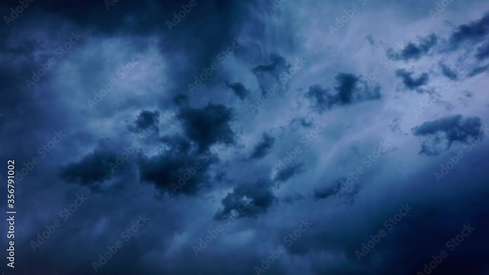 Great effects background for dark stormy clouds before rain time lapse 4K Great effects background for dark stormy clouds before rain time lapse 4K