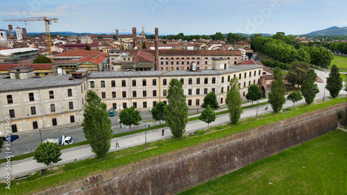 Amazing aerial view of Lucca, Tuscany © jovannig