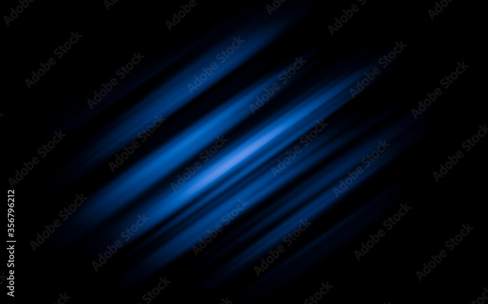 Fototapeta premium abstract blue and black are light pattern with the gradient is the with floor wall metal texture soft tech diagonal background black dark clean modern.