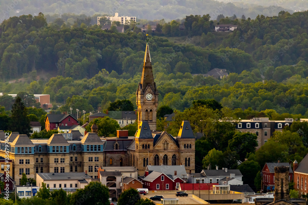 View of the Blair County Courthouse in Hollidaysburg, Pennsylvania, USA