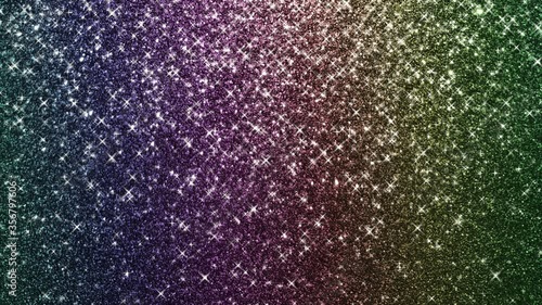 Rainbow colors glitter sparkling multicolor background	 photo