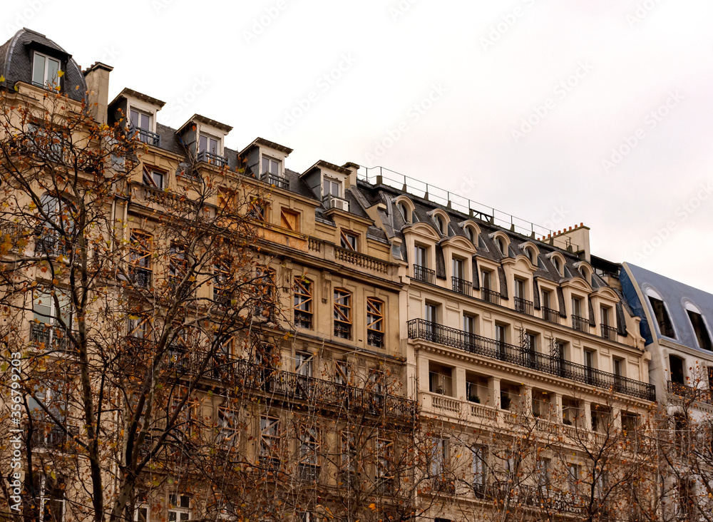 old building in Paris France