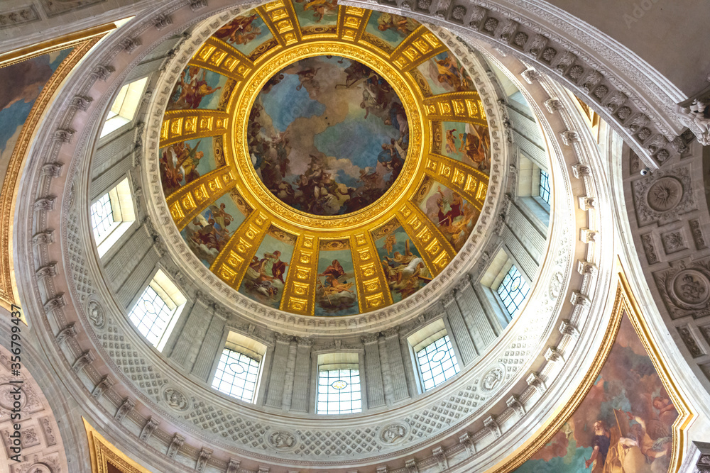 dome church of les invalides in paris
