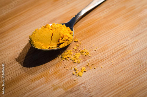 
saffron on the table