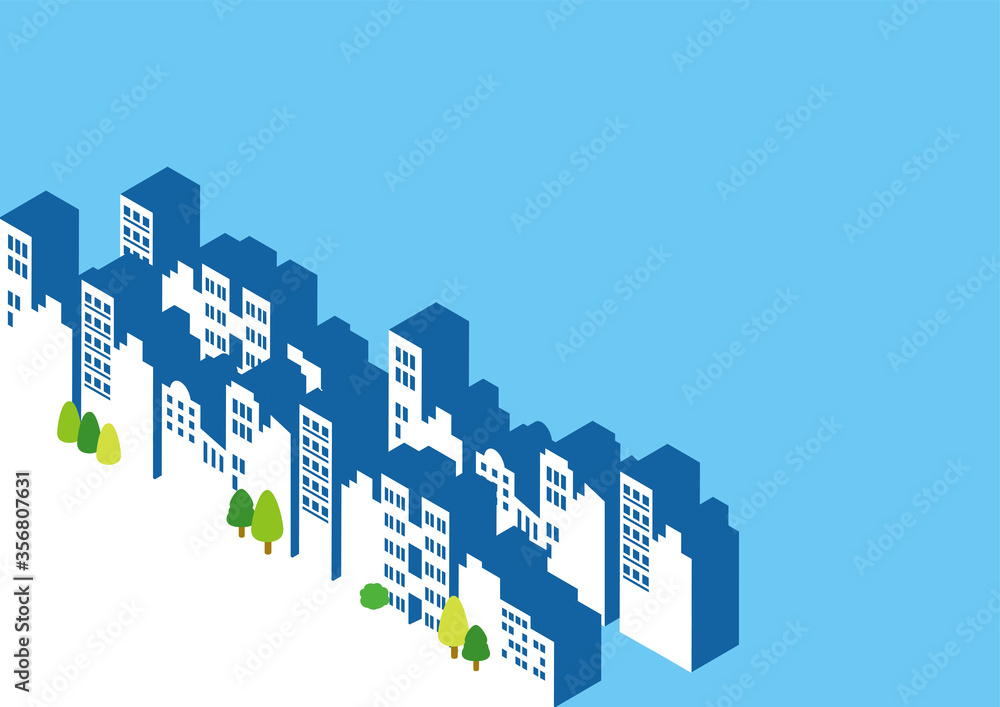 立体的なビルが並んでる都会の街イラスト Stock ベクター Adobe Stock 立体的なビルが並んでる都会の街イラスト Stock ベクター Adobe Stock
