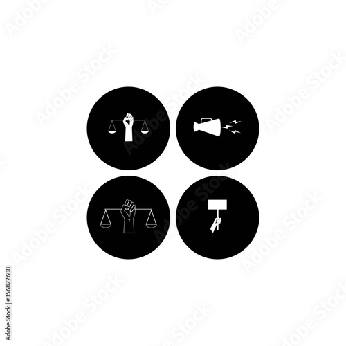 protest logo