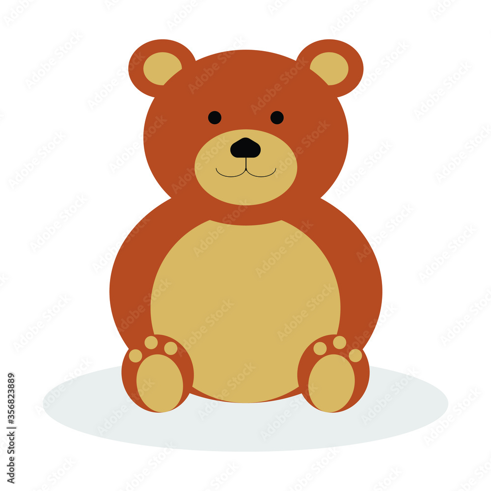 Fototapeta premium teddy bear cartoon