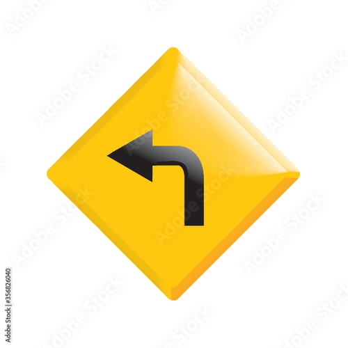 go left road sign Free Download go left road sign - GFXLoad