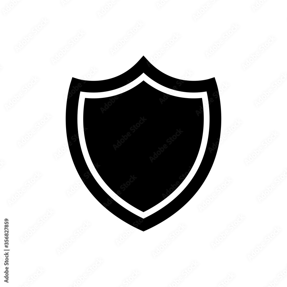 vector shield icon, flat design best shield icon vector logo template vector shield icon, flat design best shield icon vector logo template