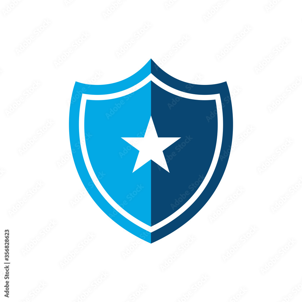 vector shield icon, flat design best shield icon vector logo template vector shield icon, flat design best shield icon vector logo template