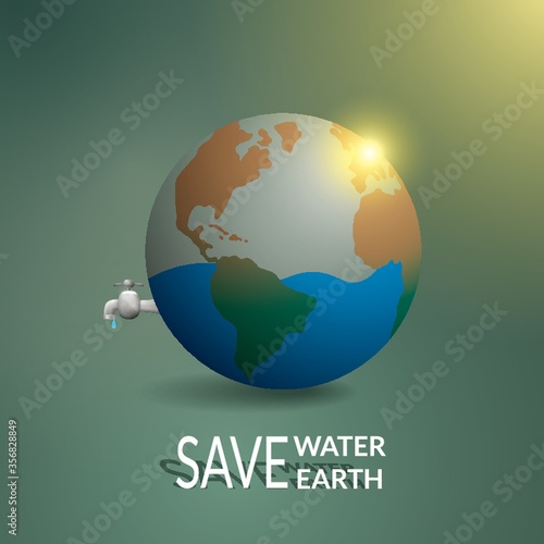 save water concept