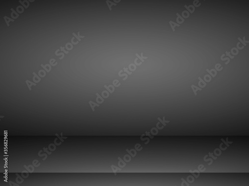 Wallpaper Mural Black and gray background. Elegant and beautiful studio background. Torontodigital.ca