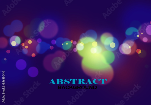 Geometric Background of Purple Bokepattern