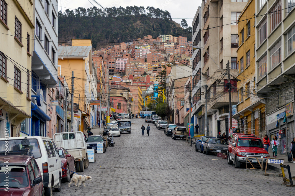 Fototapeta premium La Paz, Bolivia