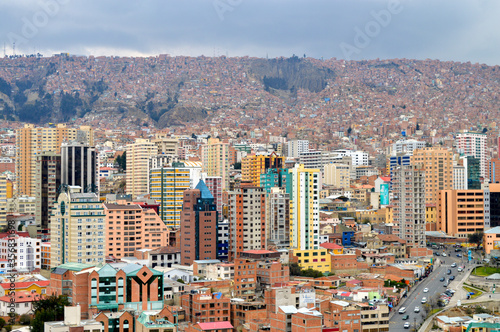 La Paz, Bolivia cityscape