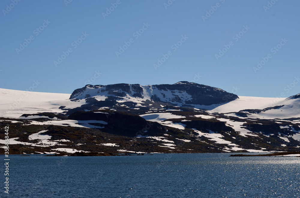 Railway travel in Norway.Views in the train. Flamsban. The Bergen - Oslo train. Norway Railway travel in Norway.Views in the train. Flamsban. The Bergen - Oslo train. Norway