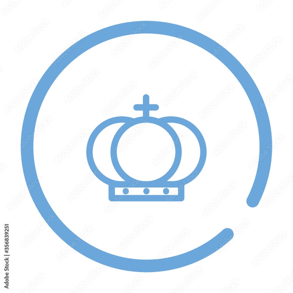 Fototapeta premium royal crown