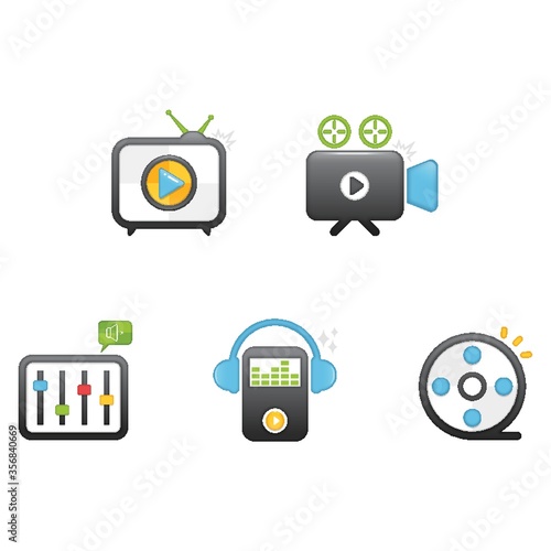 assorted icons