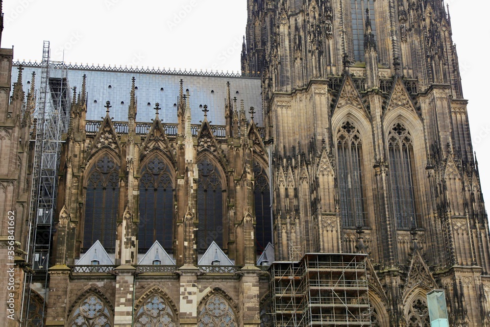 Naklejka premium ケルン大聖堂