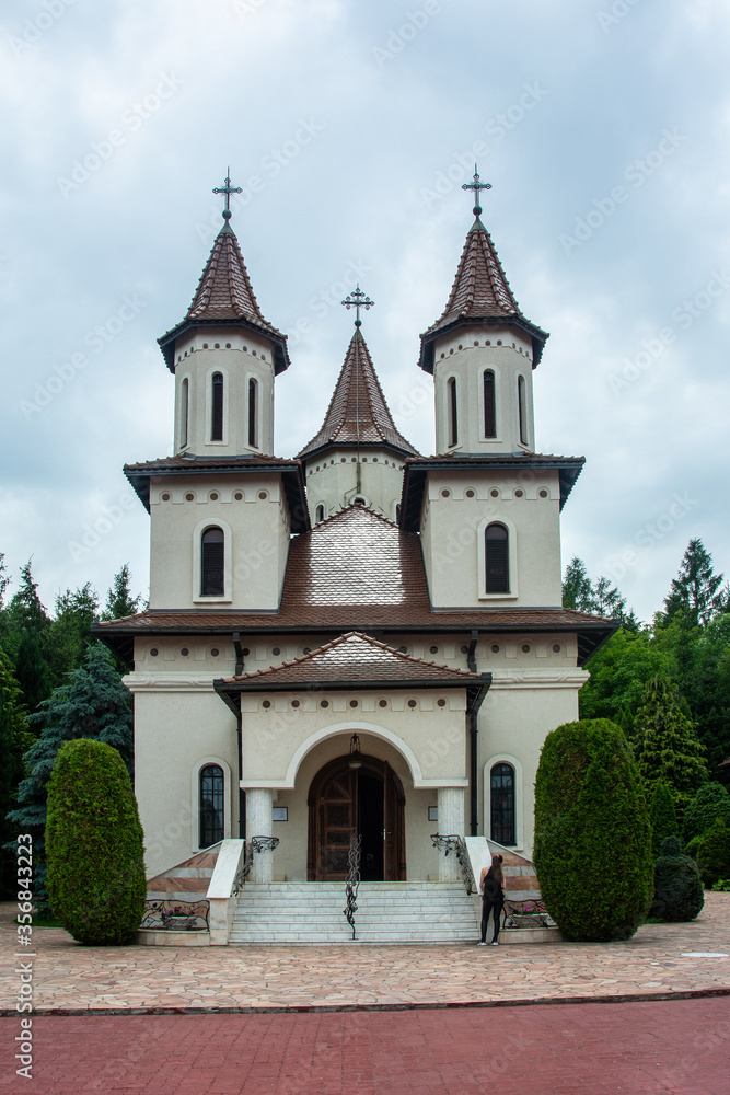 Obraz premium Recea monastery in Mures county- Romania 07.jun.2020
