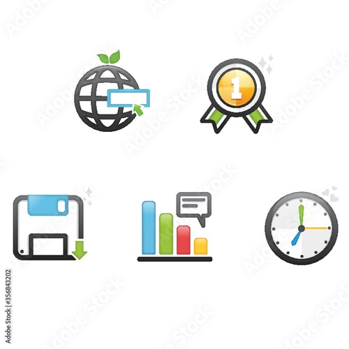 assorted icons