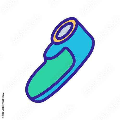 epilator bodycare tool icon vector. epilator bodycare tool sign. isolated color symbol illustration