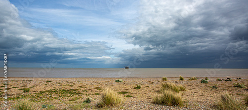 Looking out to sea at Sizewell Suffolk © Matthew