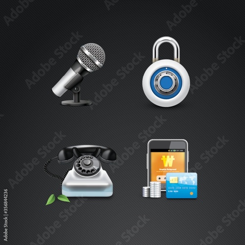 assorted icons