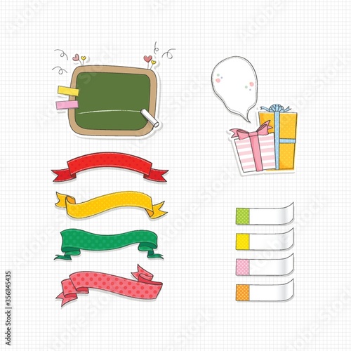 assorted labels