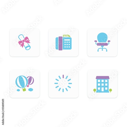 assorted icons