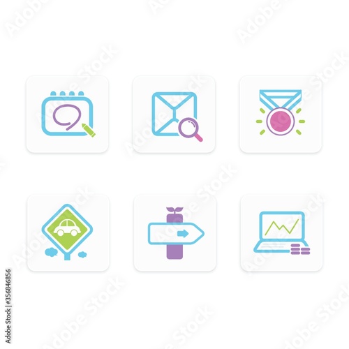 assorted icons