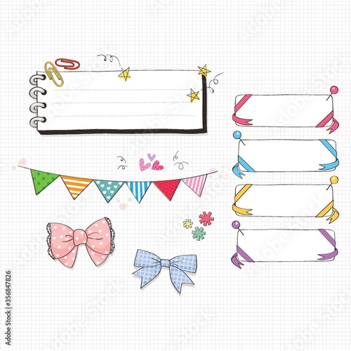 assorted labels