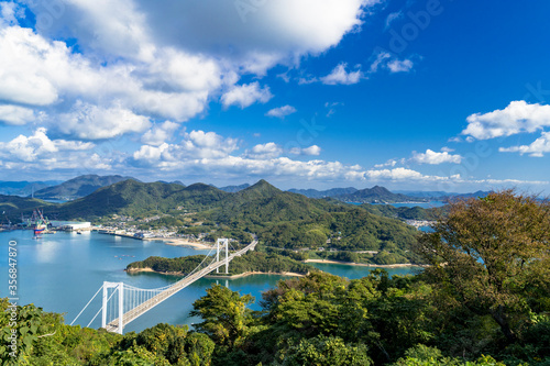 しまなみ海道の伯方・大島大橋