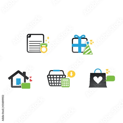 assorted icons