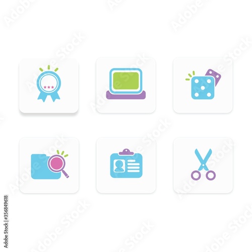 assorted icons