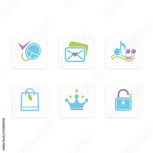 assorted icons