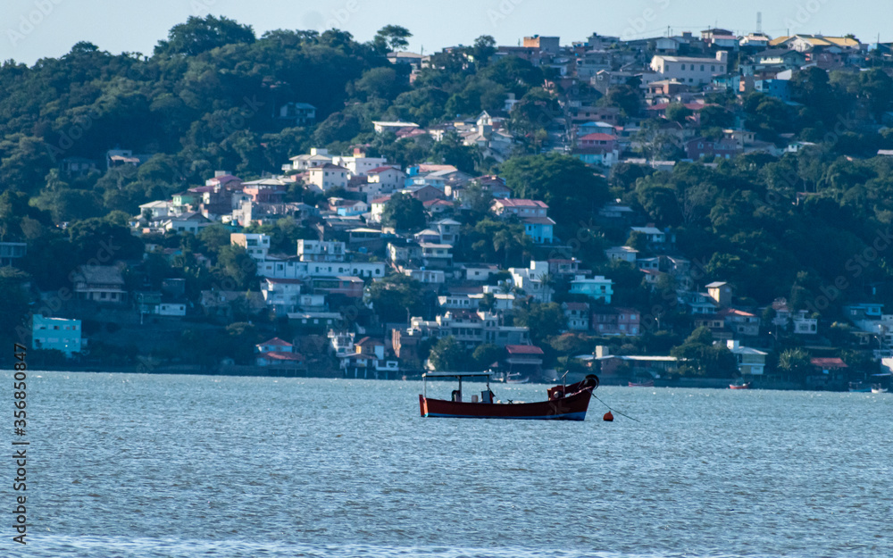 Obraz premium PRAIA COSTEIRA PIRAJUBAE FLORIANOPOLIS SANTACATARINA BRASIL