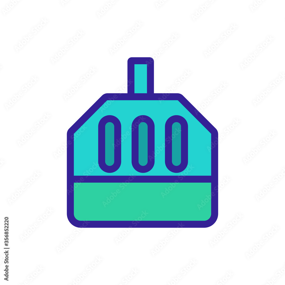 confined birdcage icon vector. confined birdcage sign. isolated color symbol illustration confined birdcage icon vector. confined birdcage sign. isolated color symbol illustration