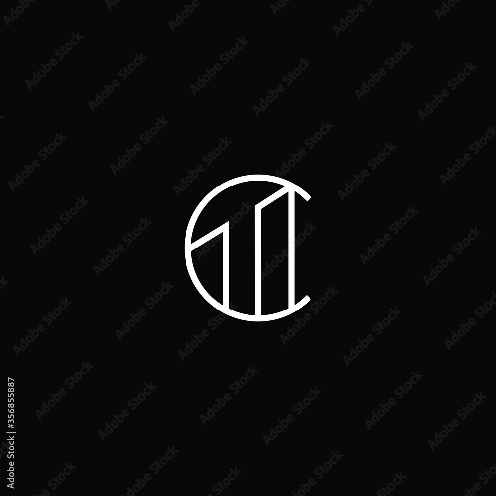 Logo design of C in vector for construction, home, real estate, building, property. Minimal awesome trendy professional logo design template on black background. Logo design of C in vector for construction, home, real estate, building, property. Minimal awesome trendy professional logo design template on black background.