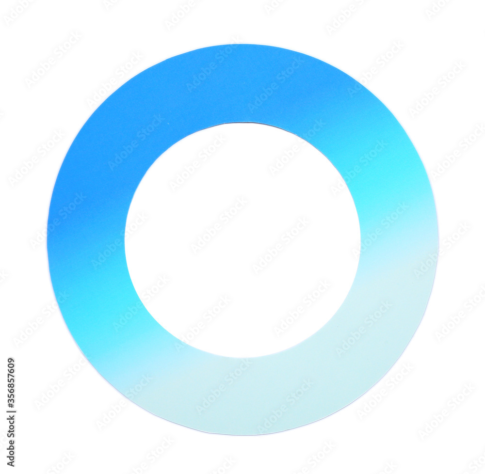Color palette on white background Color palette on white background
