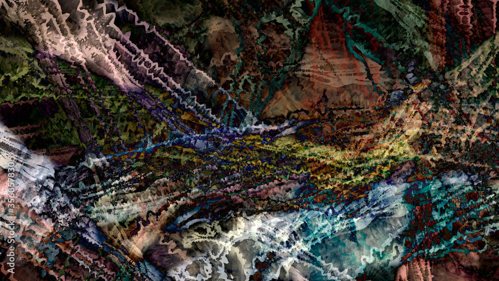 Abstract textured landscape background Abstract textured landscape background