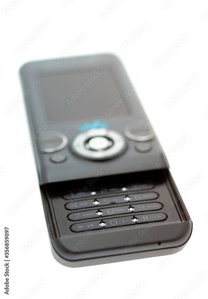 Close up of Old Analogue Mobile Phone Close up of Old Analogue Mobile Phone