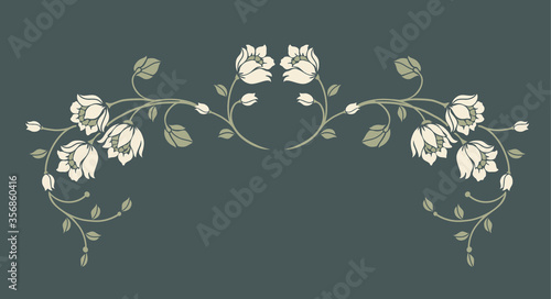 Flower motif design