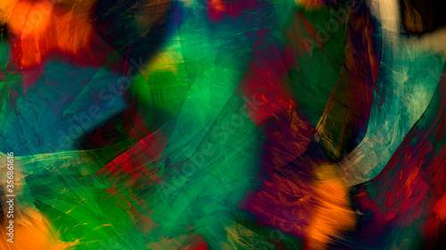 Abstract colorful digital painting, background