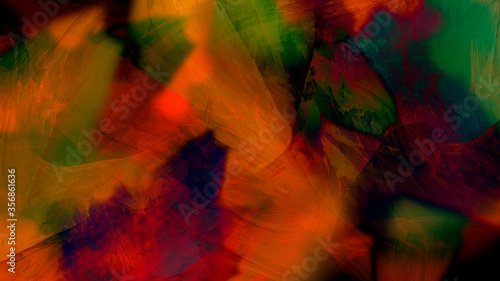 Abstract colorful digital painting, background